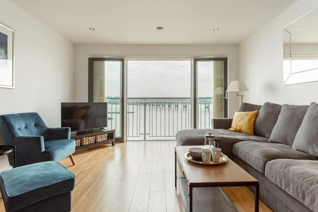 Lux Waterfront 2 Bed Apt, V&A 10Min Walk, St Andrew'S Golf 25Min Drive Dundee Exterior foto